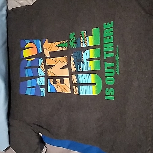 3 Pack Youth t-shirts boys size XS 5/ 6 Gray, Blue & Light Blue - Picture 5 of 12